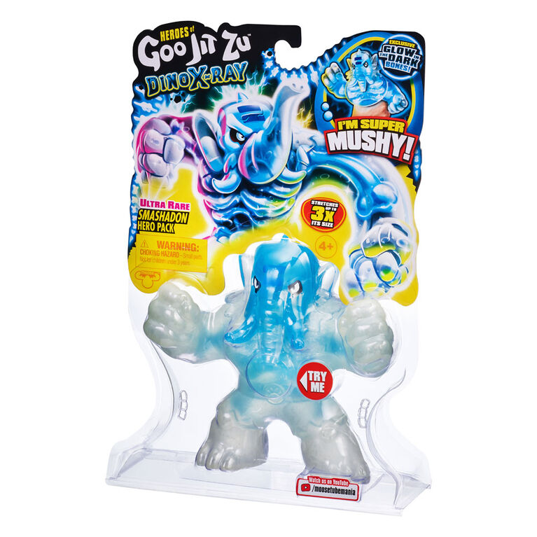 Heroes of Goo Jit Zu - Dino Xray S4 Hero Pk - Mastadon Rare