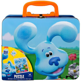 Blue's Clues & You Lunch Box Tin with 24Pc Puzzle