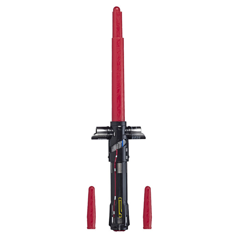 Star Wars Kylo Ren Electronic Red Lightsaber with Lights - English Edition