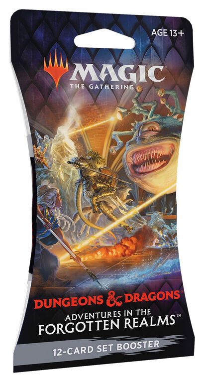 Magic the Gathering "Adventures in the Forgotten Realm" Set Booster Sleeve - English Edition