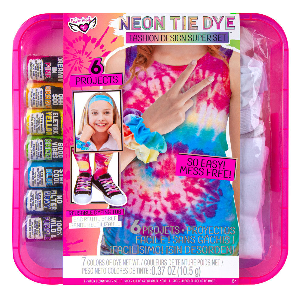 Neon Tie Dye Fashion Design Super Set | Toys R Us Canada