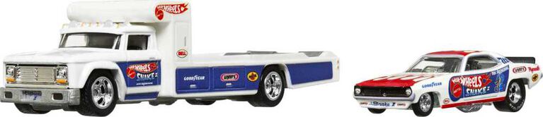Hot Wheels Team Transport Truck and Race Car