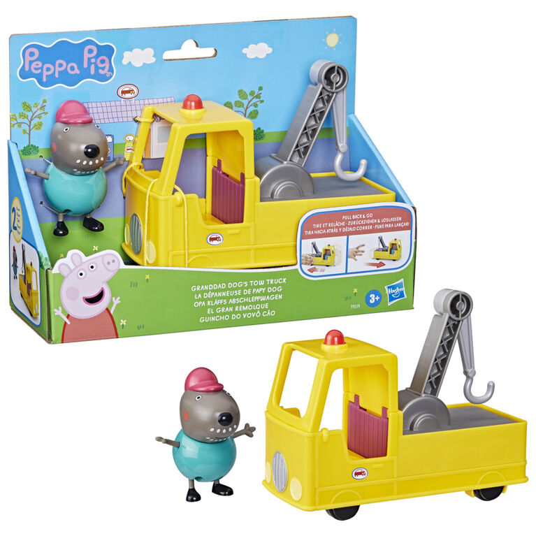 Peppa Pig, coffret La dépanneuse de Papy Dog