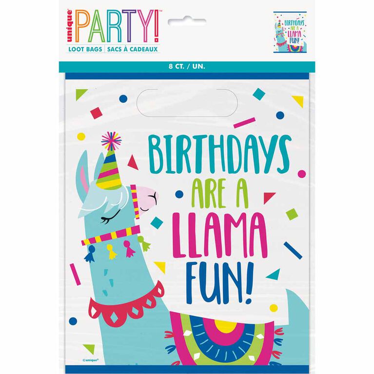 Llama Sacs a Cadeaux, 8un - Édition anglaise