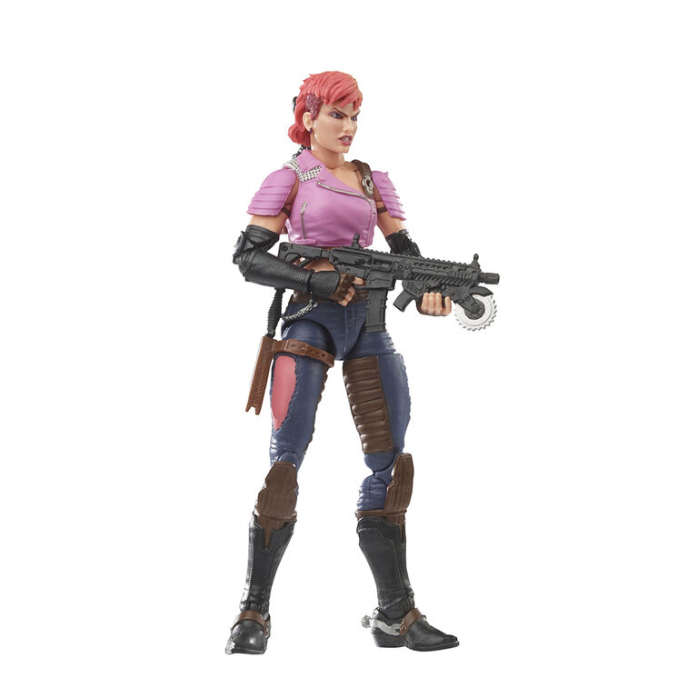 G.I. Joe Classified Series Series Zarana Action Figure 48 Collectible Toys, Multiple Accessories, Custom Package Art