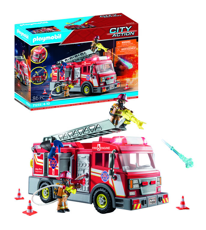 Playmobil - Camion de pompiers avec échelle - Brault & Bouthillier