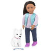 Our Generation, Cassie, 18-inch Doll & Pet Set