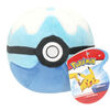 Poké Ball en peluche de 10 cm (4 po) de Pokémon, ballon Dive.