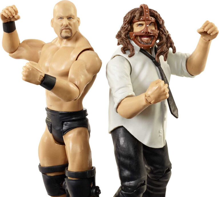 WWE Championship Showdown "Stone Cold" Steve Austin vs Mankind 2-Pack