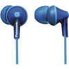 Panasonic RPHJE125 Noise Isolating Ergofit Earbuds - Blue