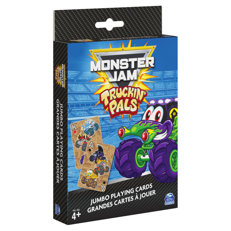 Monster Jam Jumbo Playing Cards