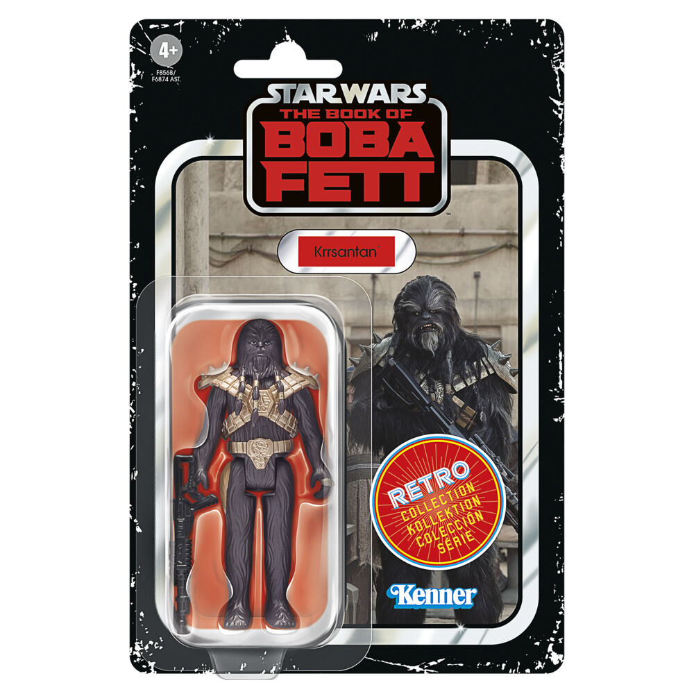 Star Wars Retro Collection Krrsantan, Star Wars: The Book of Boba Fett 3.75 Inch Action Figures