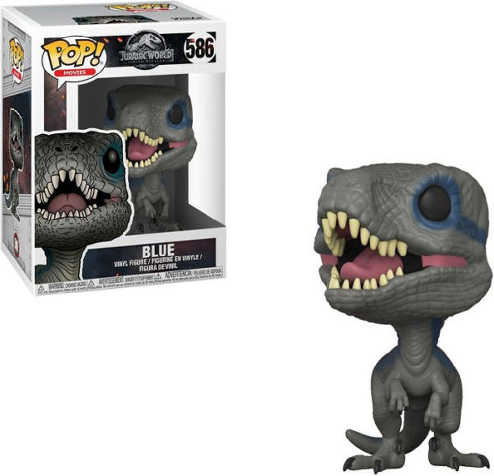Funko POP! Movies: Jurassic World 2 - Blue Vinyl Figure