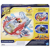 Star Wars Young Jedi Adventures The Crimson Firehawk, 17 Inch Star Wars Ship with 2 Action Figures, Star Wars Toys for Kids