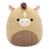 Squishmallows 12" Plush  - Mars the Olive Horse with Brown Embossed Cable Knit Belly