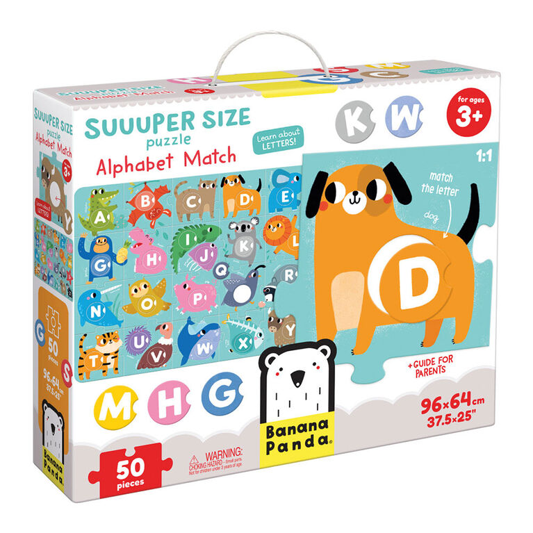 Taille Superieure Alphabet Puzzle