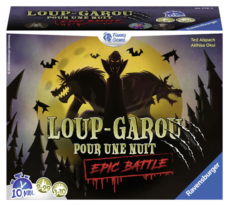 Ravensburger - Loup Garou - Epic Battle - French Edition