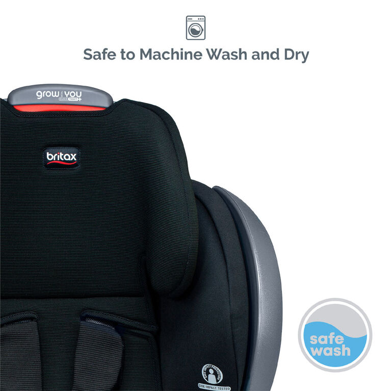 Britax Grow with You Clicktight Harness-2-Booster, Jet Safewash