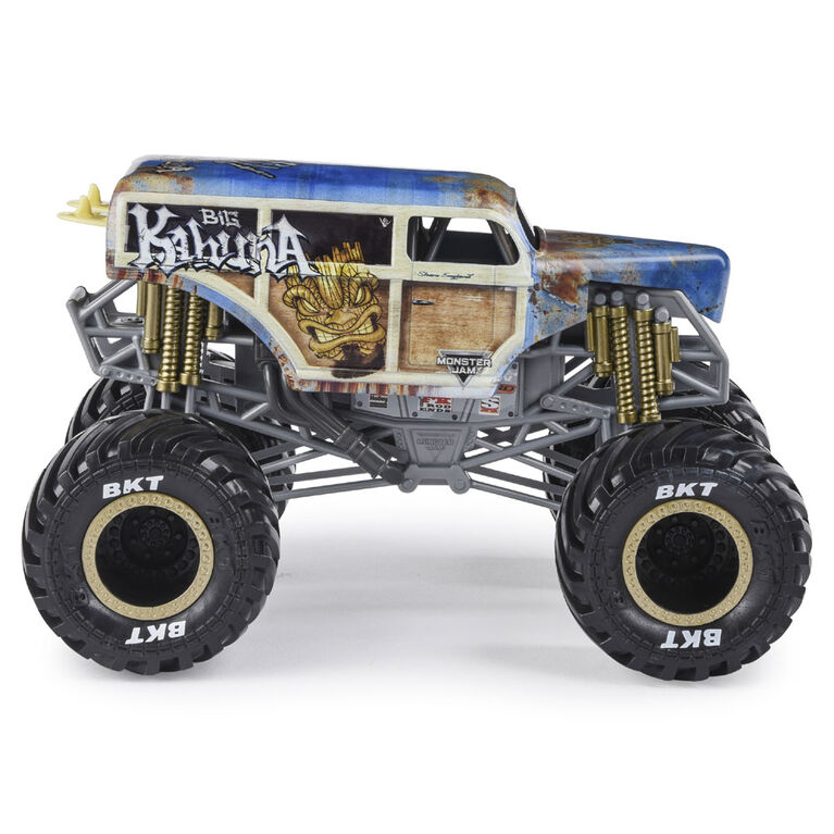 Monster Jam, Official Big Kahuna Monster Truck, Die-Cast Vehicle, 1:24 Scale