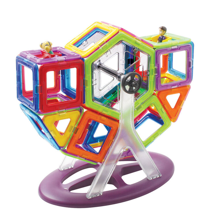 Magformers - Ensemble de carnaval de 46 pièces - les motifs peuvent varier