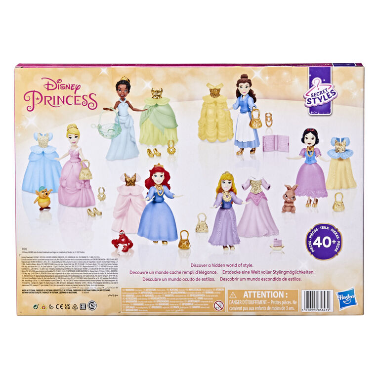 Disney Princess Secret Styles Palace Fashion Collection