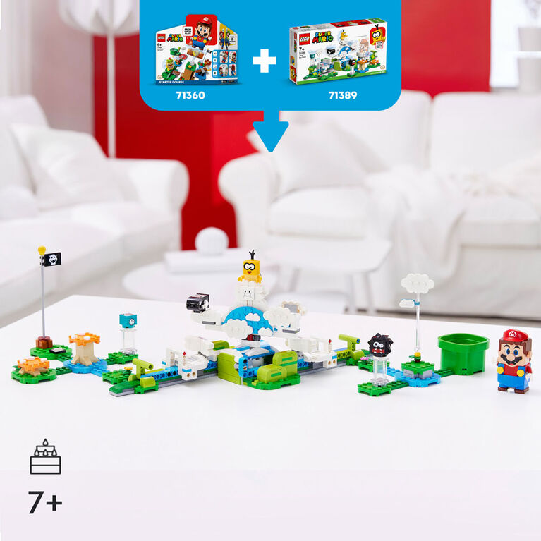 LEGO Super Mario Ensemble d'extension Le ciel de Lakitou 71389 (484 pièces)