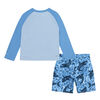 Ensemble de Bain Hurley UPF 50+ - Bleu