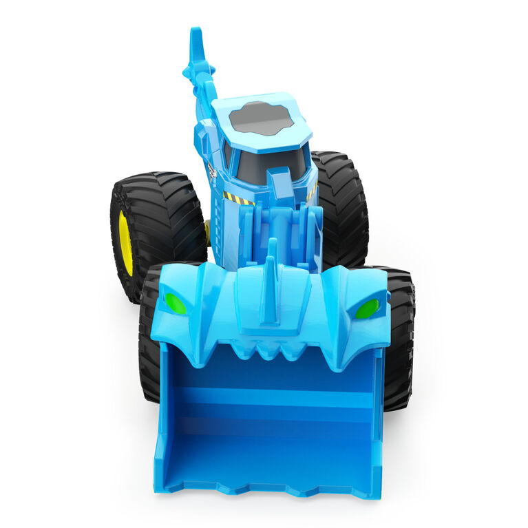 Monster Jam, Official Scoopz Dirt Squad Scooper Monster Truck with Moving Parts, 1:64 Scale Die-Cast Vehicle