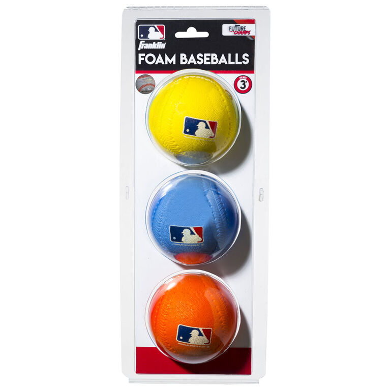 MLB baseball mousse trois pack