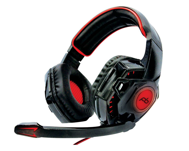 Falcon 5 elite gaming headset with LED lights