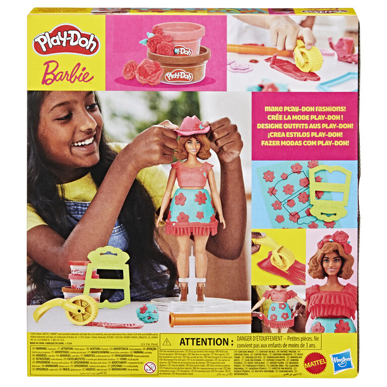Play-Doh Barbie Florals and Fringe Doll Set Play-Doh Barbie Florals and Fringe Doll Set