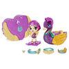 Hatchimals Pixies Riders, Coffret Hatchimal avec fée Lilac Luna et sa monture Swanling au caractéristique mystère