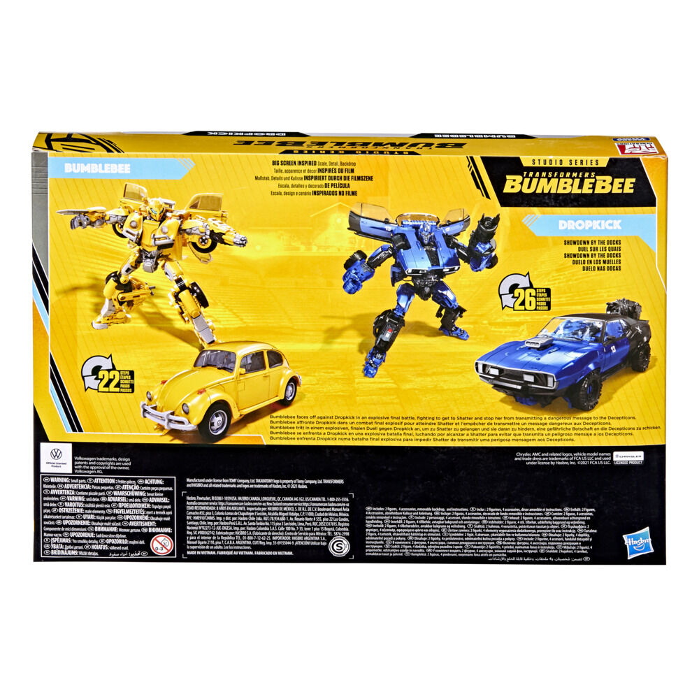 Transformers studio series 22 hotsell deluxe class bumblebee dropkick