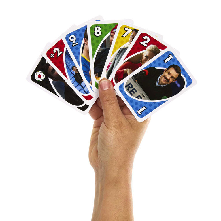 UNO Ted Lasso Card Game, Collectibles Inspired by the Series