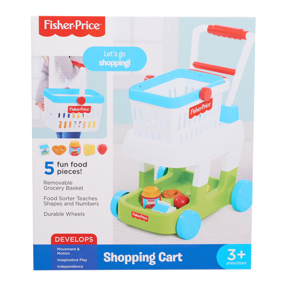 Toy shopping cart fisher price new arrivals