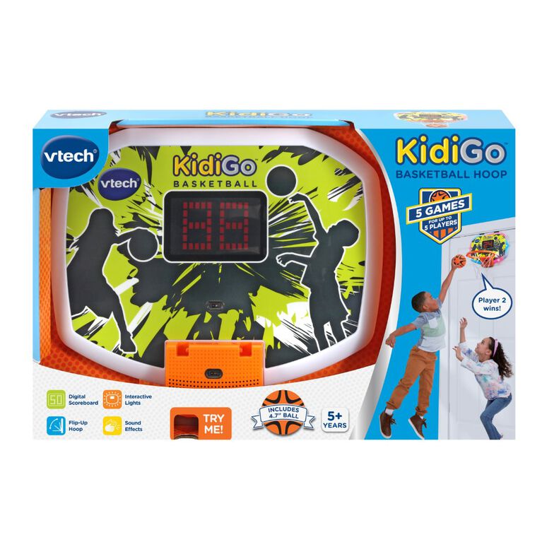 VTech KidiGo Basketball Hoop - English Version