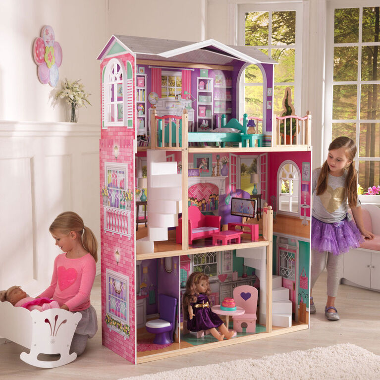 KidKraft - 18-Inch Dollhouse Doll Manor