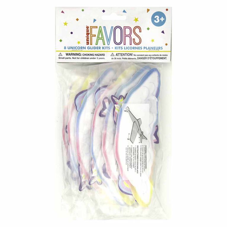 Unicorn Glider Kit Favors - 8