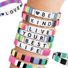 Alphabet Tiles Message Bracelet Kit