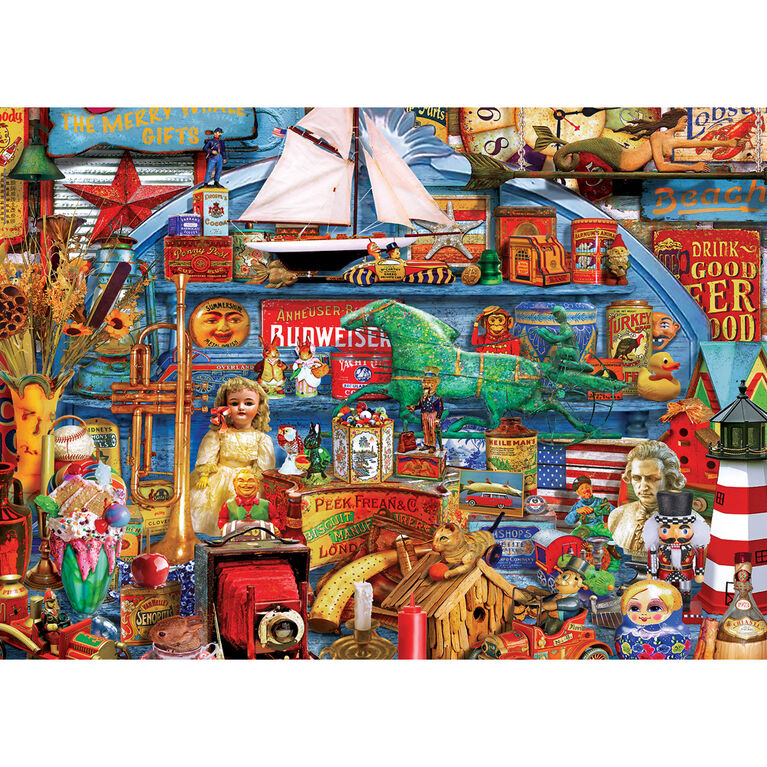 Flashbacks - Antiques and Collectibles - 1000 Piece Jigsaw Puzzle
