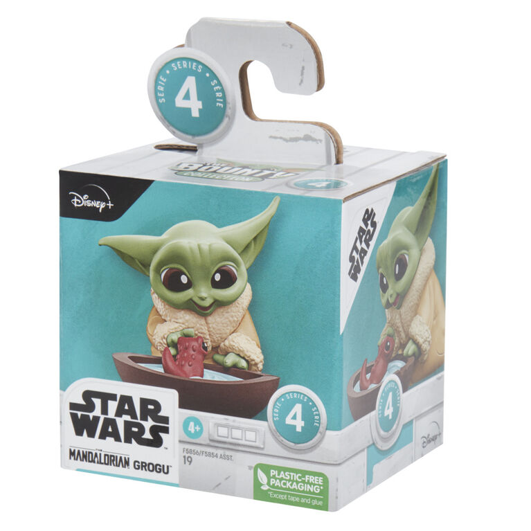 Star Wars The Bounty Collection Grogu, Série 4, figurine statique de 5,5 cm, Ami têtard