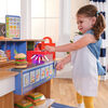 KidKraft - Prep and Deliver Deli Wooden Play Store with 25+ Accessories