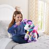 VTech Styla, ma licorne maquillage magique- Edition française, Jouet interactif, animal de compagnie électronique chantant avec baguette magique et accessoires de cheveux, enfants de 4 ans et plus