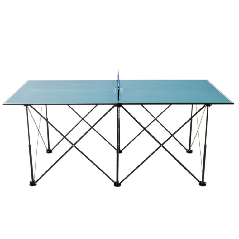Ping Pong 6 Ft Pop Up Table Tennis Blue - English Edition