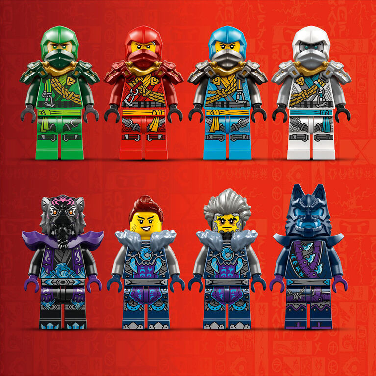 LEGO NINJAGO Wolf Mask Shadow Dojo Building Toy Set 71813