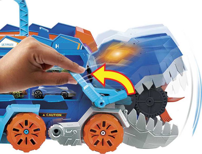 Hot Wheels City Robo T Rex Ultimate Garage – Square Imports