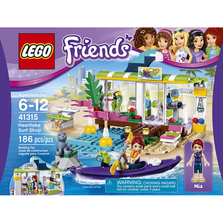 Lego Friends Heartlake Surf Shop 41315 Toys R Us Canada