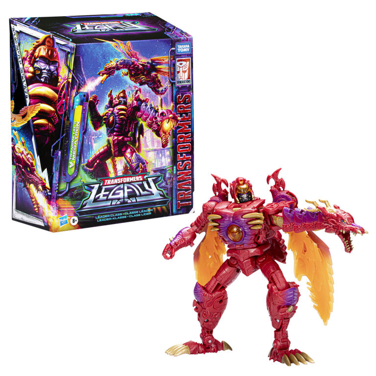 Transformers Toys Generations Legacy Series Leader Transmetal II Megatron Action Figure, 8.5-inch