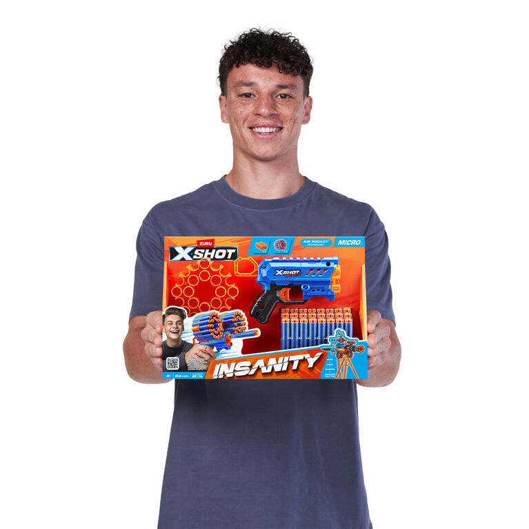 XSHOT Insanity Micro Blaster by ZURU