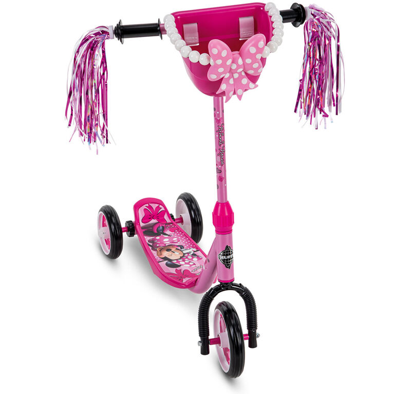 Ma fille a testé la trottinette 3 roues Minnie - Dans la peau d'une fille